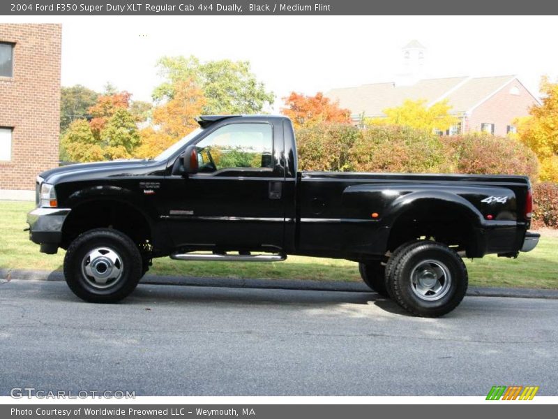  2004 F350 Super Duty XLT Regular Cab 4x4 Dually Black