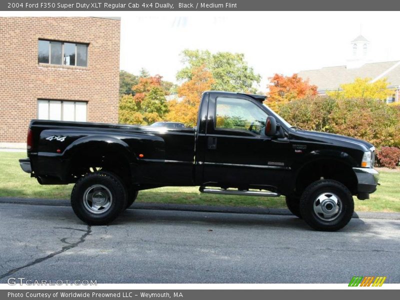 Black / Medium Flint 2004 Ford F350 Super Duty XLT Regular Cab 4x4 Dually