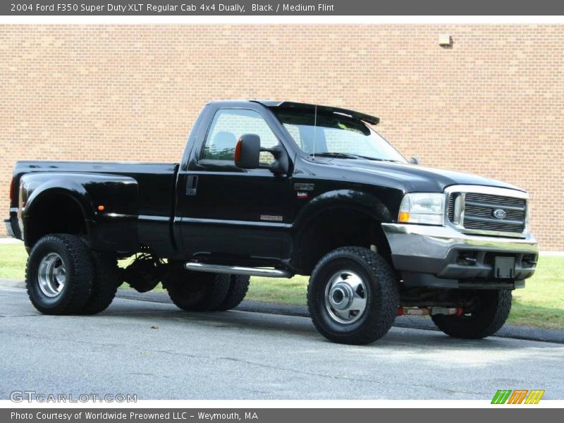 Black / Medium Flint 2004 Ford F350 Super Duty XLT Regular Cab 4x4 Dually