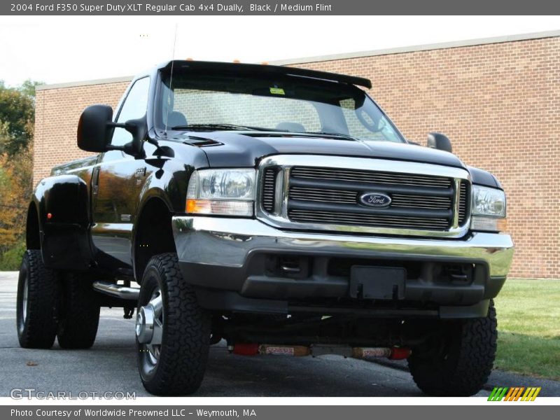 Black / Medium Flint 2004 Ford F350 Super Duty XLT Regular Cab 4x4 Dually