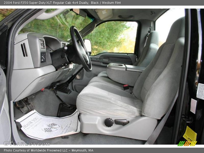 Black / Medium Flint 2004 Ford F350 Super Duty XLT Regular Cab 4x4 Dually