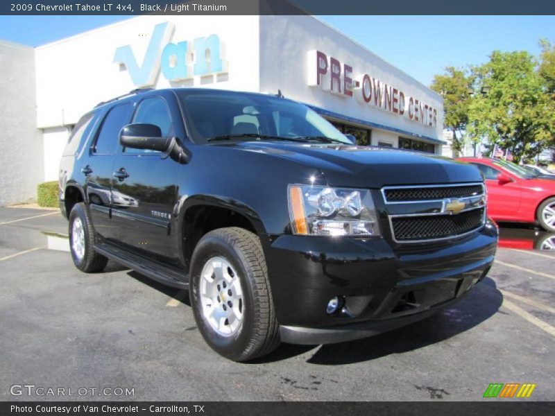 Black / Light Titanium 2009 Chevrolet Tahoe LT 4x4