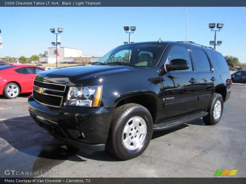 Black / Light Titanium 2009 Chevrolet Tahoe LT 4x4