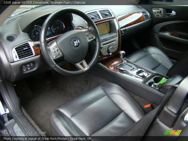Charcoal Interior - 2008 XK XK8 Convertible 