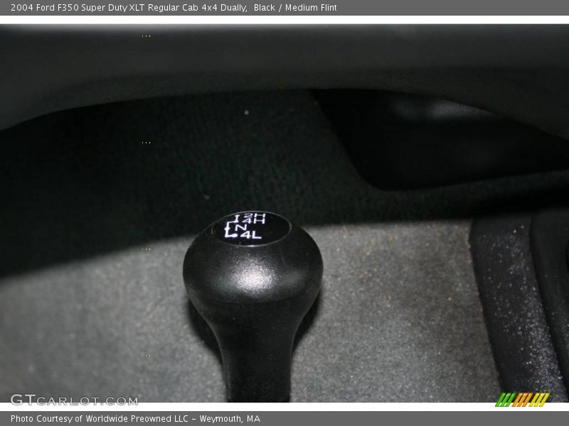 Black / Medium Flint 2004 Ford F350 Super Duty XLT Regular Cab 4x4 Dually