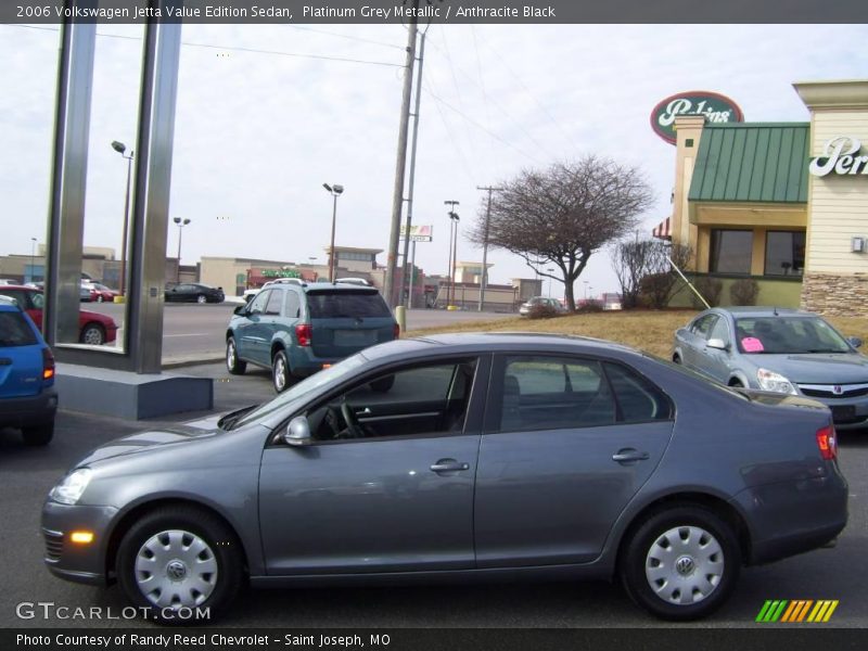 Platinum Grey Metallic / Anthracite Black 2006 Volkswagen Jetta Value Edition Sedan