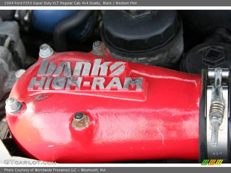 Black / Medium Flint 2004 Ford F350 Super Duty XLT Regular Cab 4x4 Dually