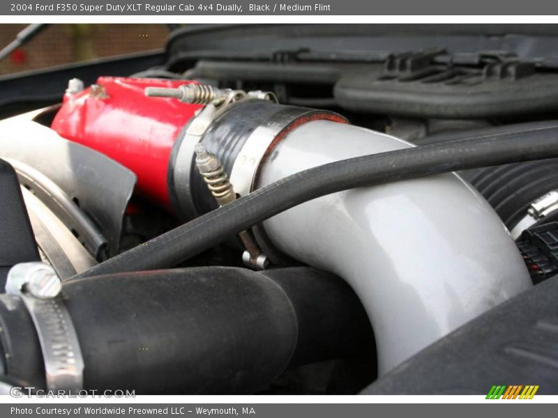 Black / Medium Flint 2004 Ford F350 Super Duty XLT Regular Cab 4x4 Dually