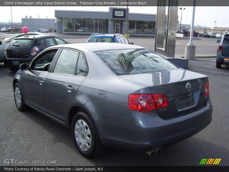 Platinum Grey Metallic / Anthracite Black 2006 Volkswagen Jetta Value Edition Sedan