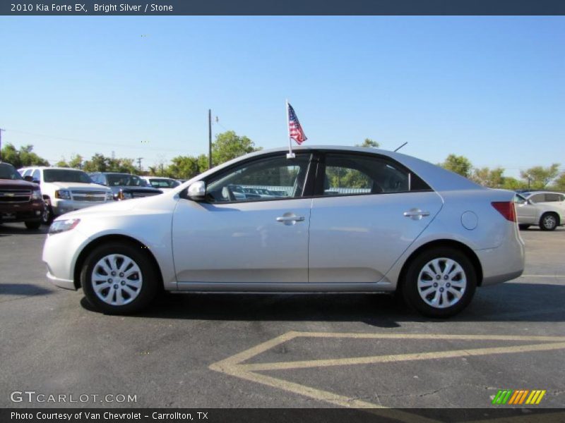 Bright Silver / Stone 2010 Kia Forte EX