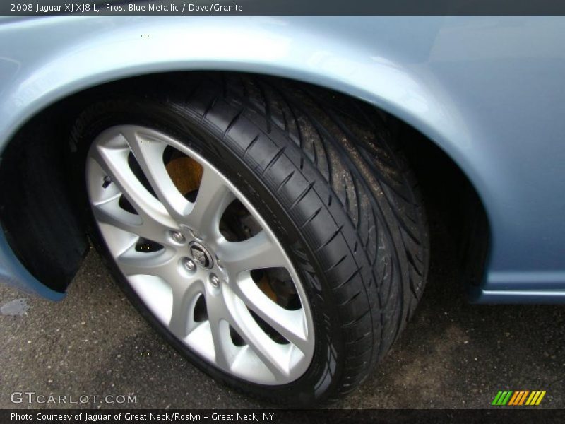 Frost Blue Metallic / Dove/Granite 2008 Jaguar XJ XJ8 L