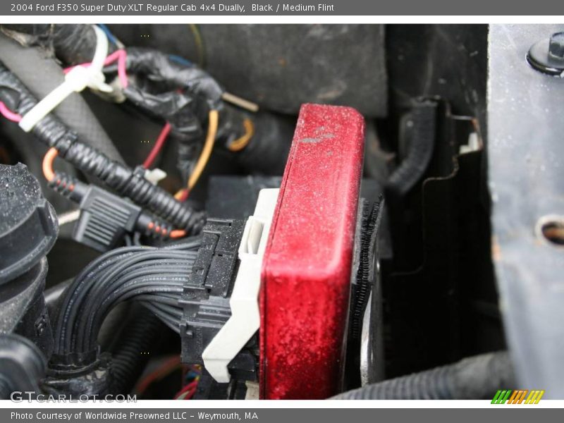 Black / Medium Flint 2004 Ford F350 Super Duty XLT Regular Cab 4x4 Dually