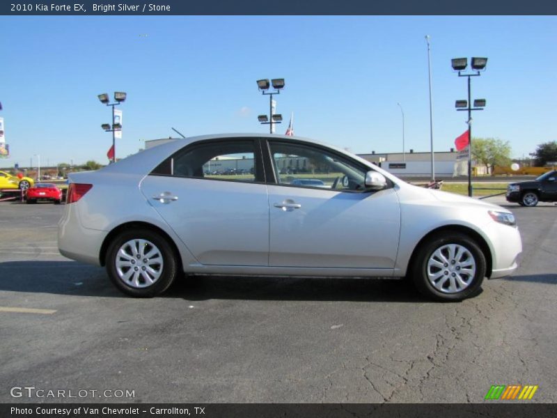 Bright Silver / Stone 2010 Kia Forte EX