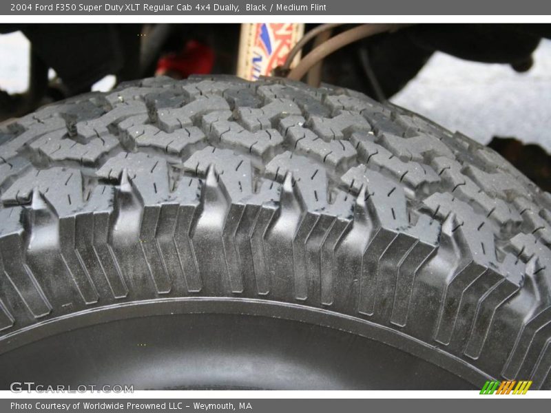 Black / Medium Flint 2004 Ford F350 Super Duty XLT Regular Cab 4x4 Dually
