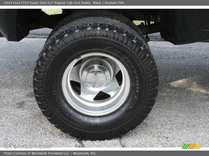 Black / Medium Flint 2004 Ford F350 Super Duty XLT Regular Cab 4x4 Dually