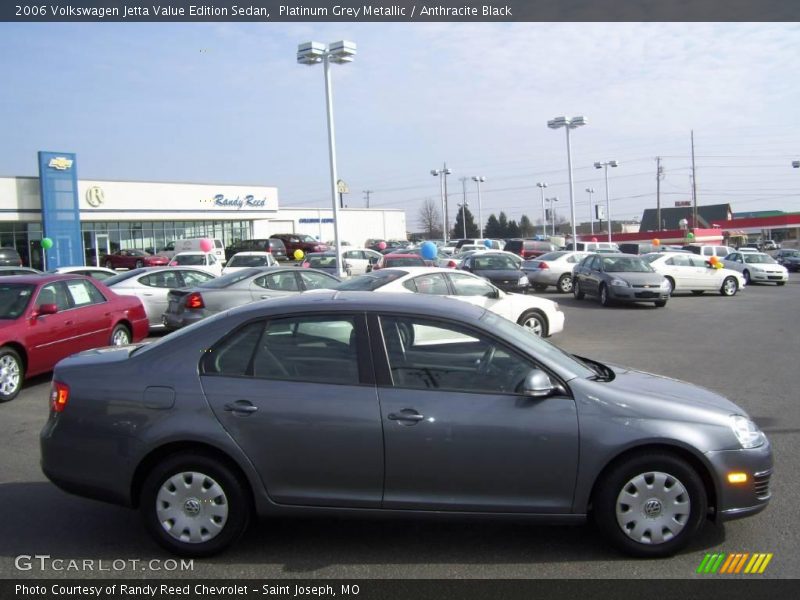 Platinum Grey Metallic / Anthracite Black 2006 Volkswagen Jetta Value Edition Sedan