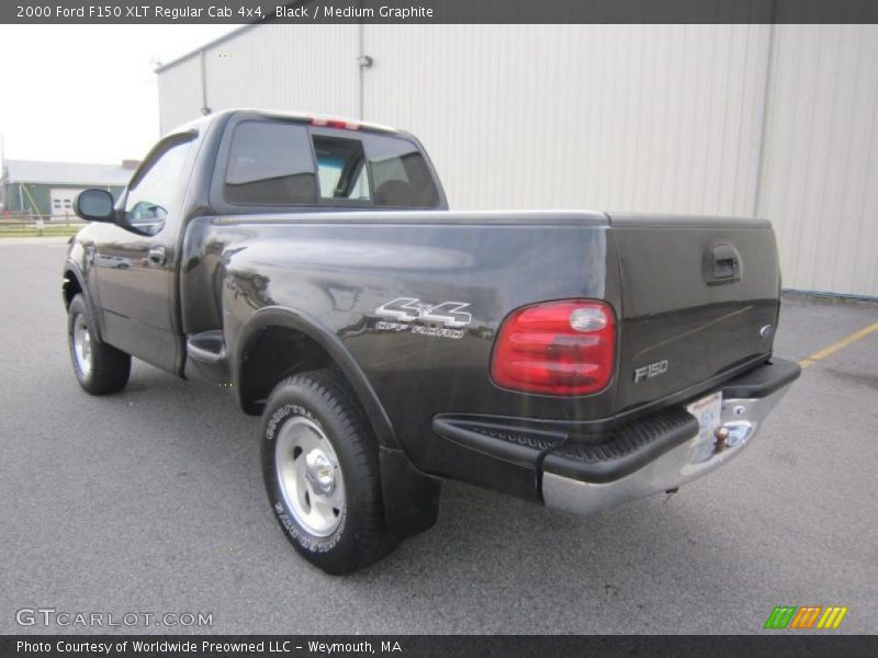 Black / Medium Graphite 2000 Ford F150 XLT Regular Cab 4x4