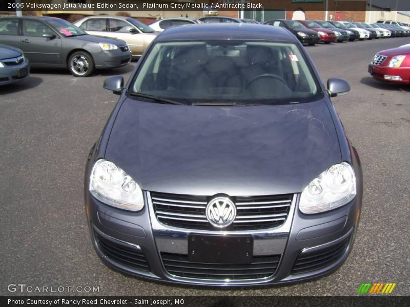Platinum Grey Metallic / Anthracite Black 2006 Volkswagen Jetta Value Edition Sedan