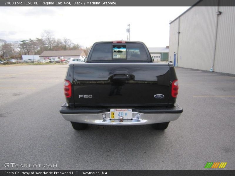 Black / Medium Graphite 2000 Ford F150 XLT Regular Cab 4x4