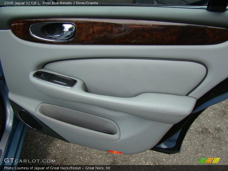 Frost Blue Metallic / Dove/Granite 2008 Jaguar XJ XJ8 L