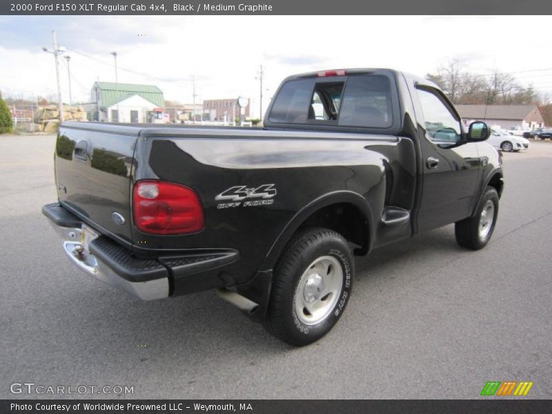 Black / Medium Graphite 2000 Ford F150 XLT Regular Cab 4x4