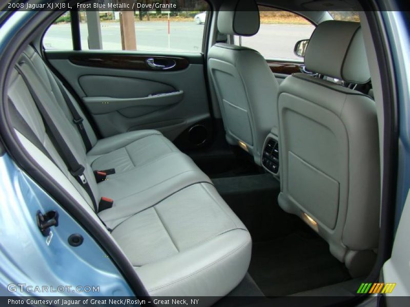 Frost Blue Metallic / Dove/Granite 2008 Jaguar XJ XJ8 L