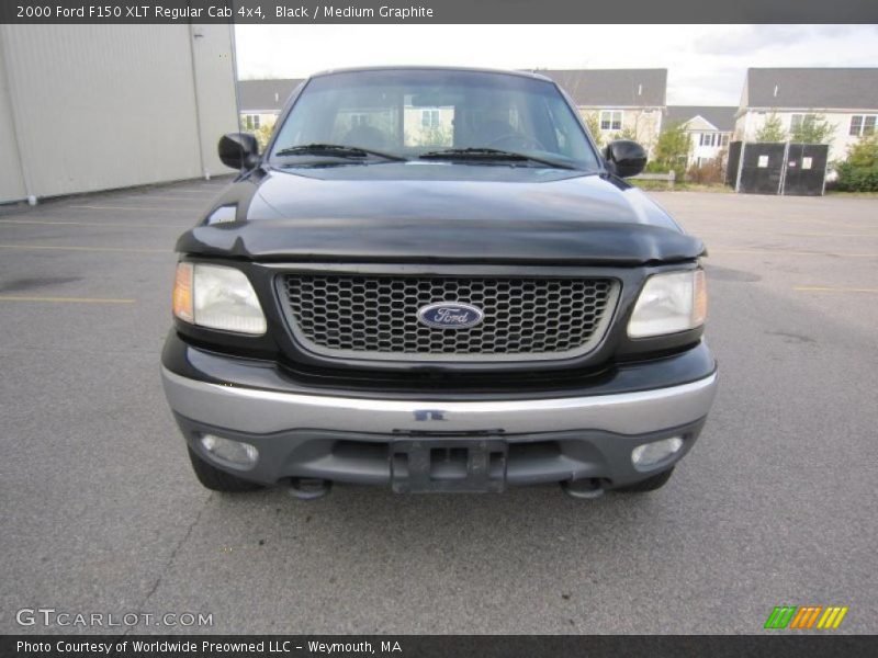 Black / Medium Graphite 2000 Ford F150 XLT Regular Cab 4x4