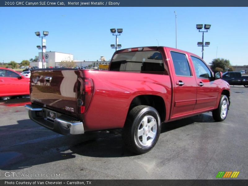 Merlot Jewel Metallic / Ebony 2010 GMC Canyon SLE Crew Cab