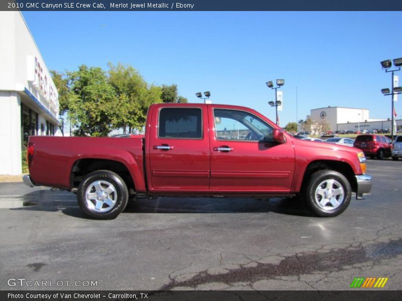  2010 Canyon SLE Crew Cab Merlot Jewel Metallic