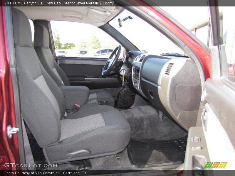 Merlot Jewel Metallic / Ebony 2010 GMC Canyon SLE Crew Cab