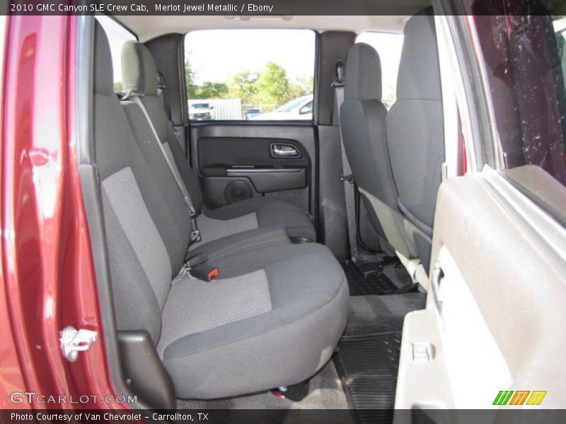 Merlot Jewel Metallic / Ebony 2010 GMC Canyon SLE Crew Cab