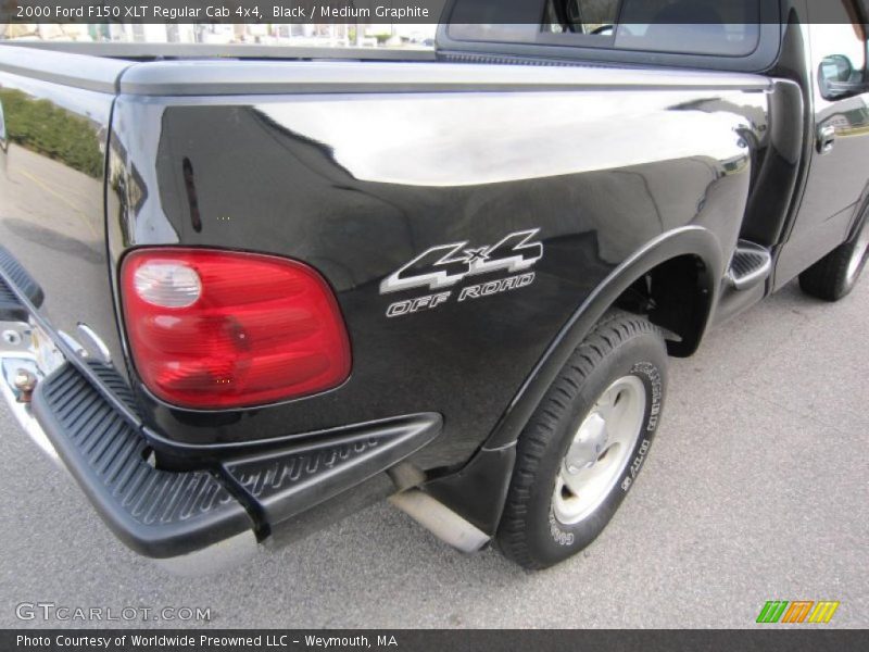 Black / Medium Graphite 2000 Ford F150 XLT Regular Cab 4x4