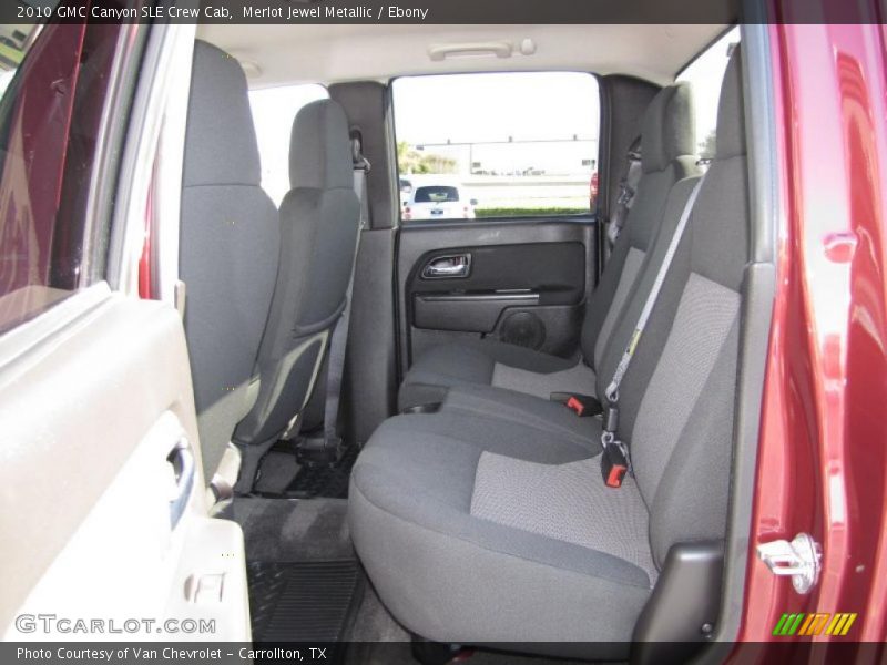 Merlot Jewel Metallic / Ebony 2010 GMC Canyon SLE Crew Cab