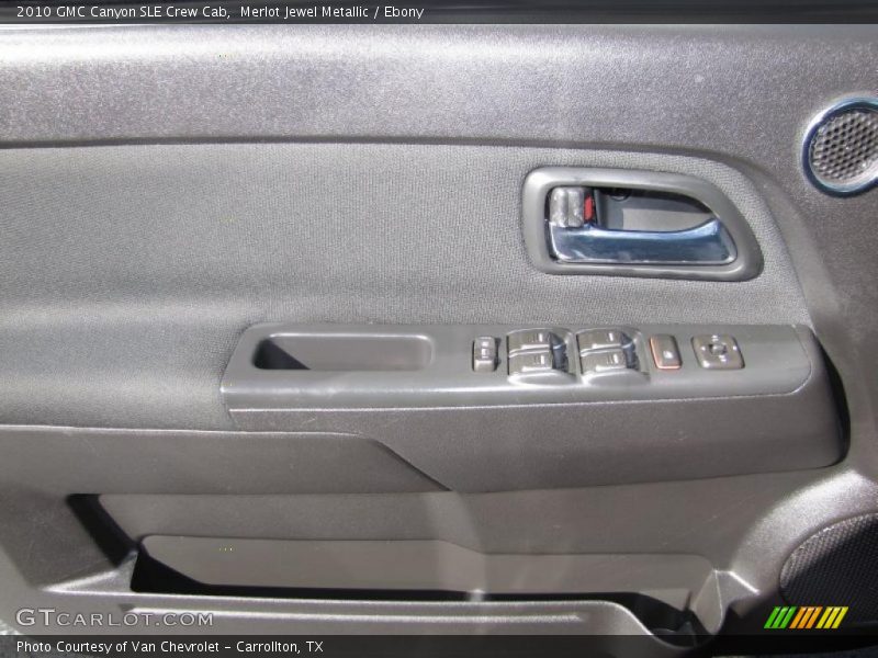 Merlot Jewel Metallic / Ebony 2010 GMC Canyon SLE Crew Cab