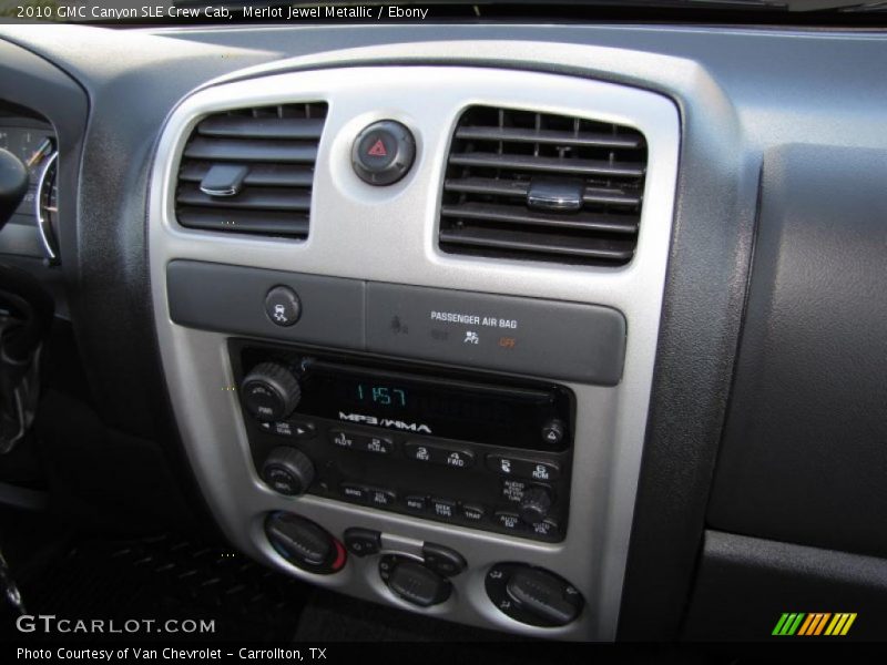 Merlot Jewel Metallic / Ebony 2010 GMC Canyon SLE Crew Cab