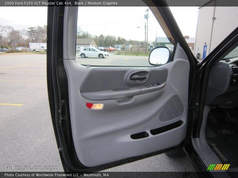 Black / Medium Graphite 2000 Ford F150 XLT Regular Cab 4x4