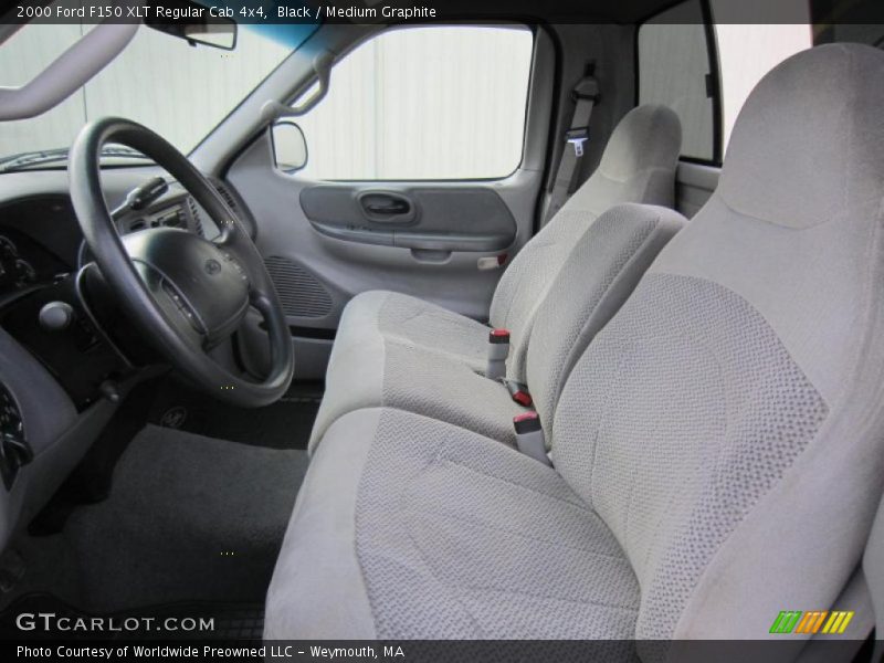  2000 F150 XLT Regular Cab 4x4 Medium Graphite Interior