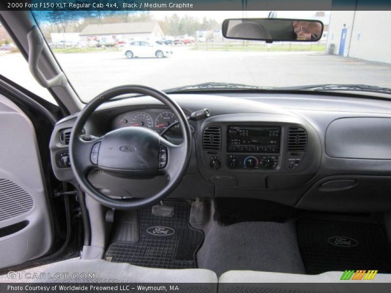 Black / Medium Graphite 2000 Ford F150 XLT Regular Cab 4x4