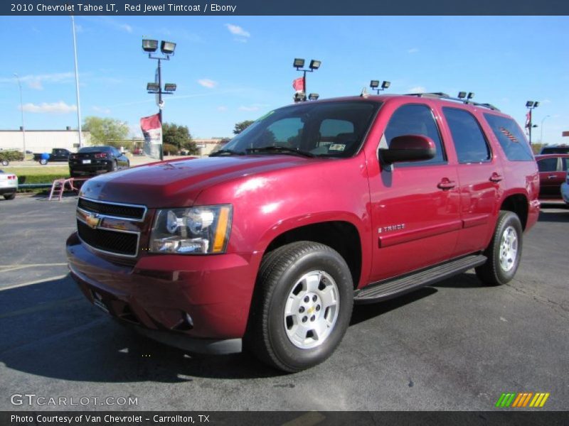 Red Jewel Tintcoat / Ebony 2010 Chevrolet Tahoe LT
