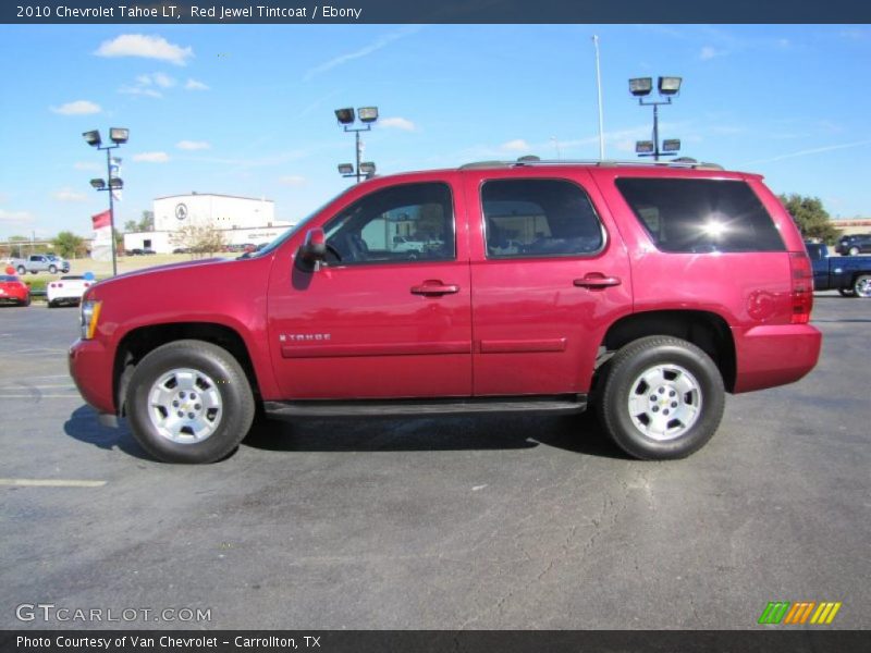 Red Jewel Tintcoat / Ebony 2010 Chevrolet Tahoe LT