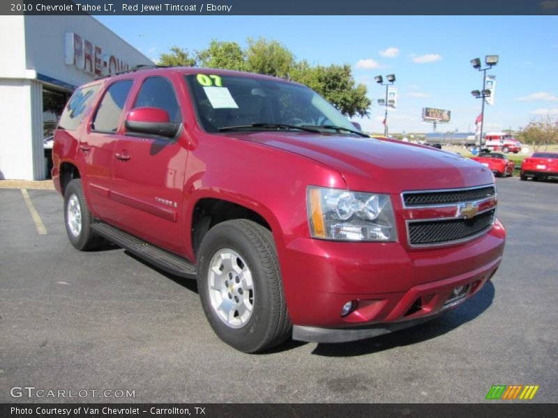 Red Jewel Tintcoat / Ebony 2010 Chevrolet Tahoe LT