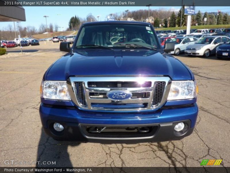  2011 Ranger XLT SuperCab 4x4 Vista Blue Metallic