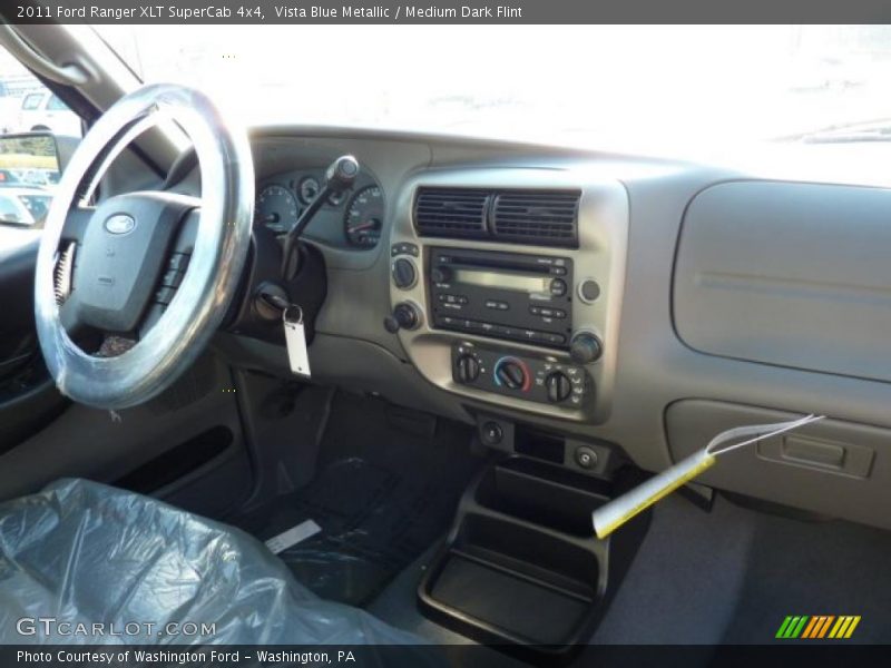 Dashboard of 2011 Ranger XLT SuperCab 4x4