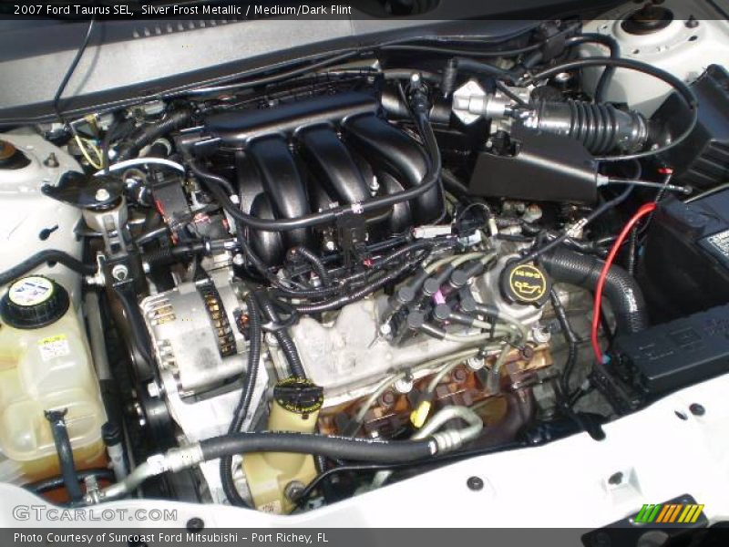Silver Frost Metallic / Medium/Dark Flint 2007 Ford Taurus SEL