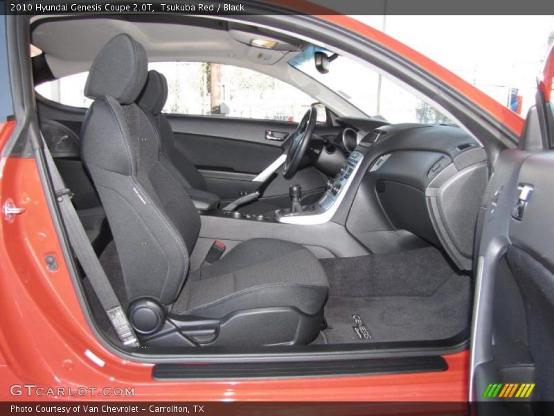  2010 Genesis Coupe 2.0T Black Interior