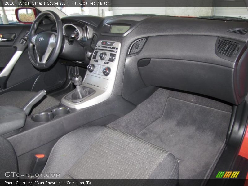 Dashboard of 2010 Genesis Coupe 2.0T