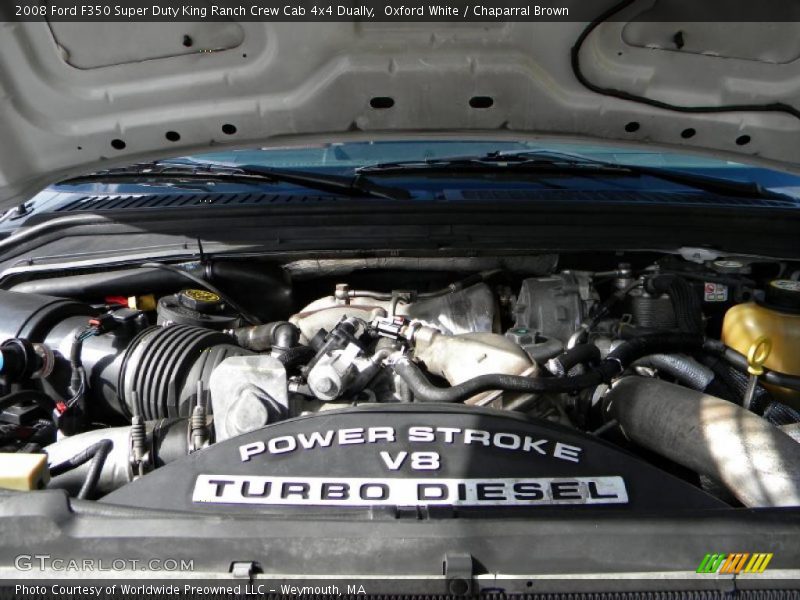  2008 F350 Super Duty King Ranch Crew Cab 4x4 Dually Engine - 6.4L 32V Power Stroke Turbo Diesel V8