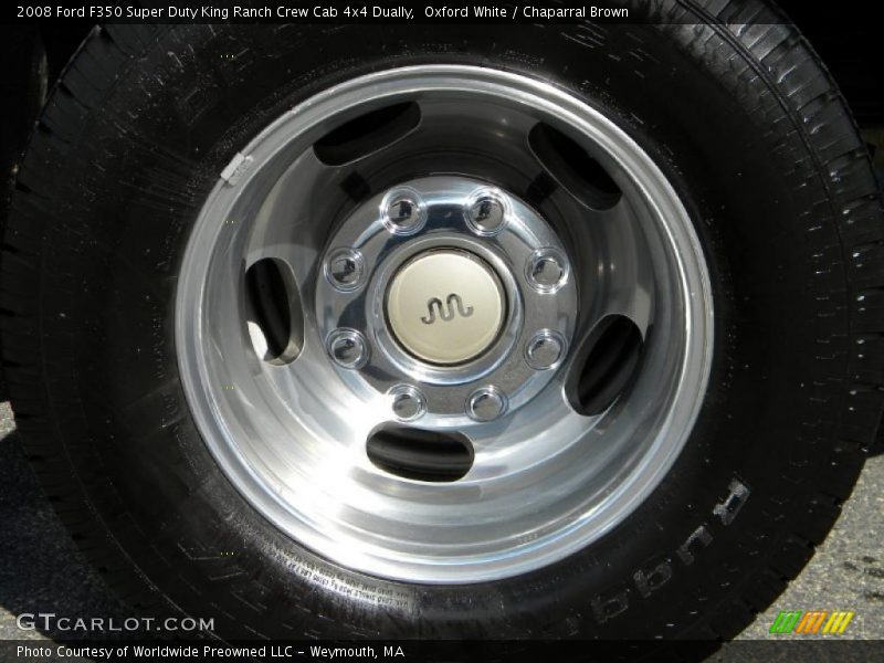  2008 F350 Super Duty King Ranch Crew Cab 4x4 Dually Wheel