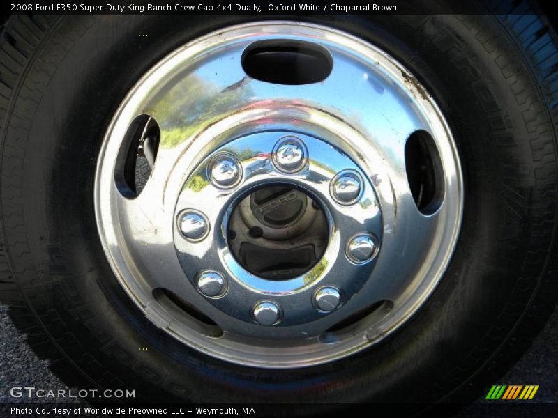  2008 F350 Super Duty King Ranch Crew Cab 4x4 Dually Wheel