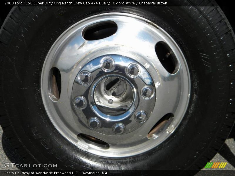  2008 F350 Super Duty King Ranch Crew Cab 4x4 Dually Wheel